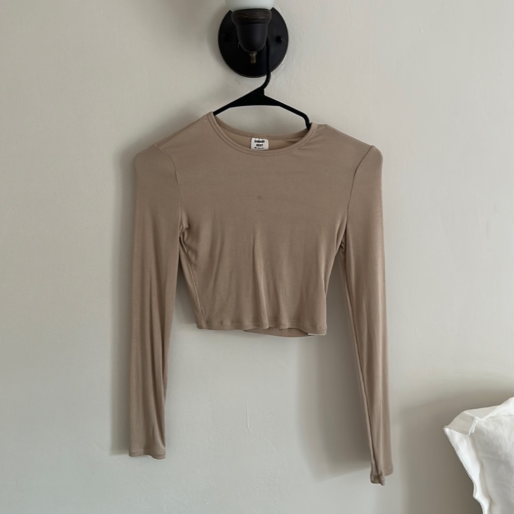 aritzia sunday best bliss long sleeve